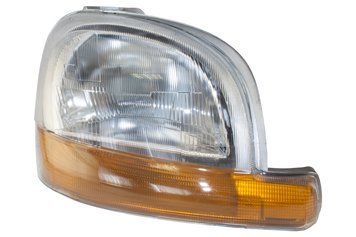 Фара правая + жёлтый поворотник Renault Kangoo l >03 GP FT07-0601R FT07-0601R фото